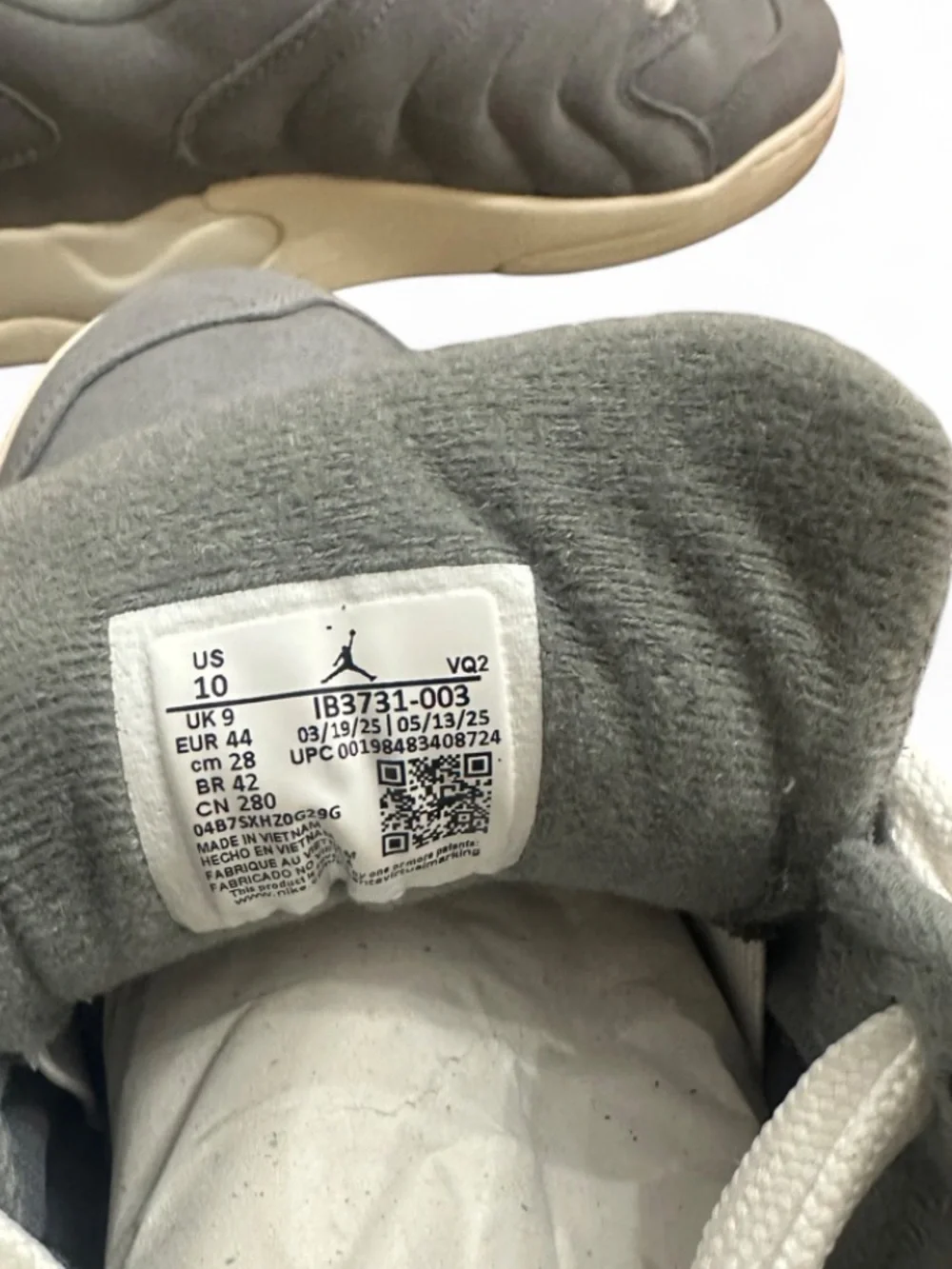 Nike Air Jordan Session Shoes ‘Grey Phantom’ Size US 10 Men’s (NEW) - Picture 7 of 8